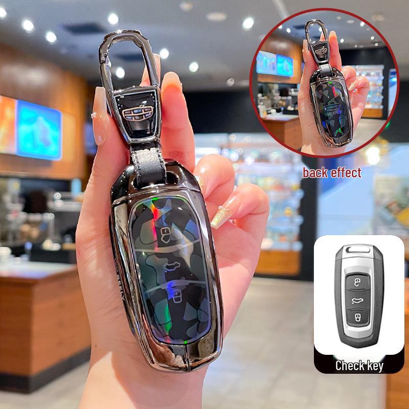 Geely Emgrand Key Case: Fits Xingrui, Boyue PRO, Xingyue L, L7/L6, Binyue with Metal Buckle