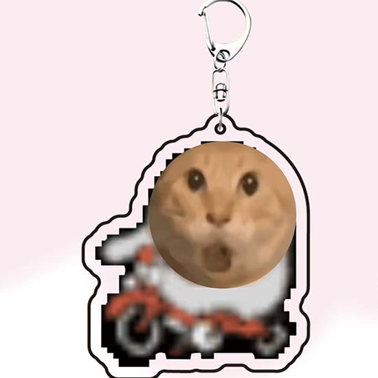 Acryl Flacher 2D Anhänger - Multifunktionales Hängendes Ornament Feiertags Auto Innenraum Dekoration Schlüsselanhänger Rucksack Anhänger