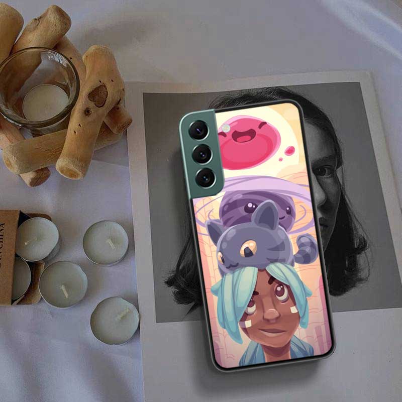 S-Slime R-Rancher Game Phone Case For Samsung Galaxy S22 S25 Ultra S21 S10 Plus S26 Edge S20 S23 S24 FE Cover Silicone Soft