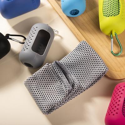 1PC Portable Mini Silicone Cooling Towel Set, Outdoor Cooling Towel, Quick-drying Fitness Towel, Holiday Gift.