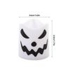 6pcs Halloween Electronic Candle Safe Flameless Battery Operated LED Tealight Candles Halloween Atmosphere Lights