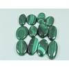 300Cts. Green Malachite Oval Cabochon Loose Natural Gemstone 12 Pcs Lot C-3066