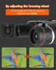 2-in-1 1080p HD Binoculars Digital Camera Camcorder 10X Magnification 2.0" Screen for Football Matches Bird Watching Outdoor