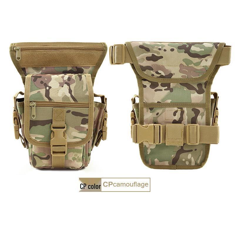 Men’s Outdoor Tactical Motorcycle Messenger & Cycling Leg Bag, Waterproof Waist Bag for Mobile Phone & Running Sports.