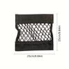 Car Trunk Storage Net Seat Elastic String Net Velcro Mesh Storage Bag Car Organizer Seat Back Bag