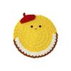 Handmade Crochet Craft Crochet Animal Coaster Non-slip Base Animal Shape Design Knitted Drink Coaster Creative Cartoon Style