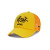 VARZAR Palm Tree Logo Mesh Cap Yellow