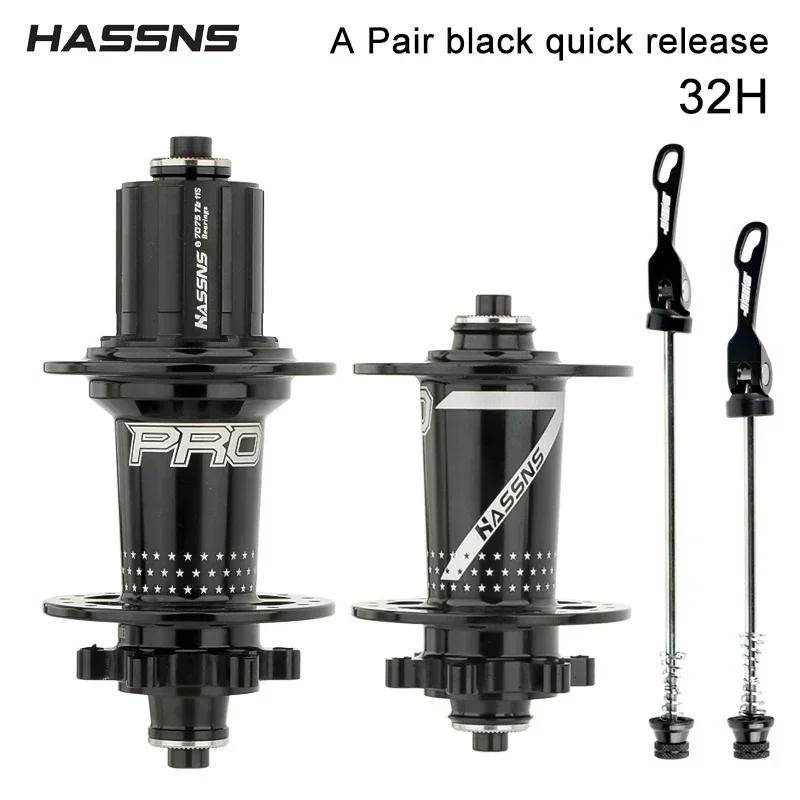 Hassns Pro7 24 32 Holes Mtb Hubs Bearing Quick Release 6 Pawls Hub 120S Rear Noisy Cube 7 8 9 10 11 12 Speed Cycling Accessories