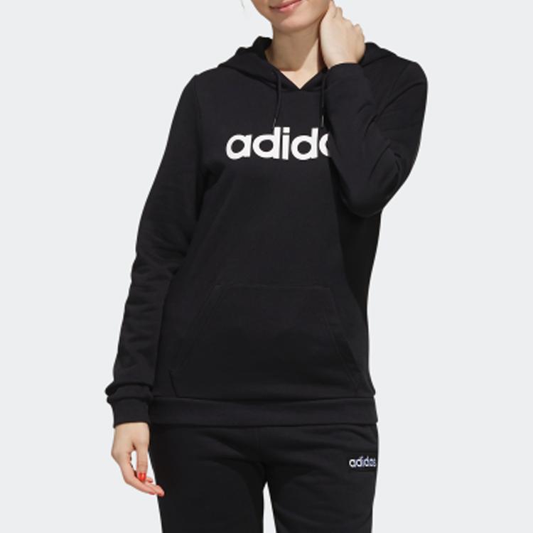 Adidas Neo W Ce Hdy Casual Sports Hoodie Women Hoodies Black EI4665