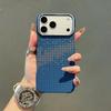 Carbon Fiber Kevlar Texture Magnetic Phone Case For iPhone 17 Air 16 15 14 Pro Max Metal Camera Frame Hard Plastic Cover