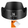 Concept EW60F Compatible Lens Hood for Canon EF and III Provides Protection from Direct Improves Image and Is Camera Compatible with EF K&F