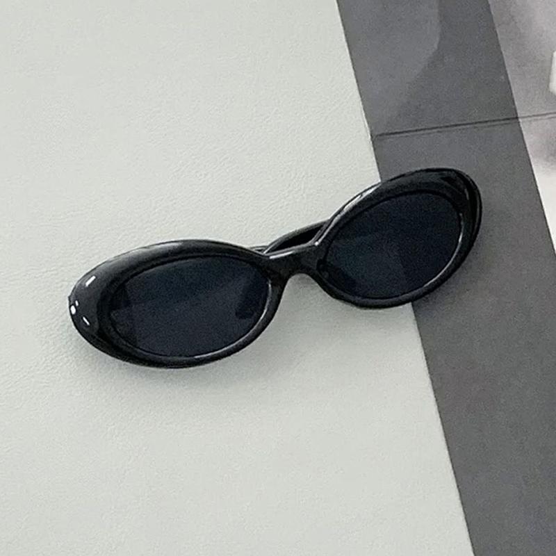 Mini Oval Sunglasses  Clear Plastic Glasses For Mini Plush Cotton Dolls Idol Doll Sunglasses Accessories