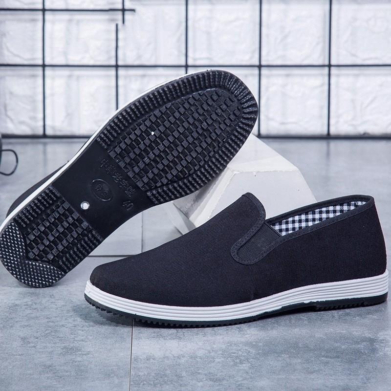 Cloth shoes comfortable black cloth shoes handmade practice shoes casual shoes traditional black cloth shoes 36