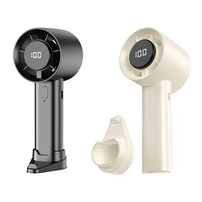 Ventilador Mini Portátil Recarregável por USB 100 Velocidades Silencioso Ventilador de Mesa Ventilador Portátil de Refrigeração para Uso Interno Externo Presente de Aniversário