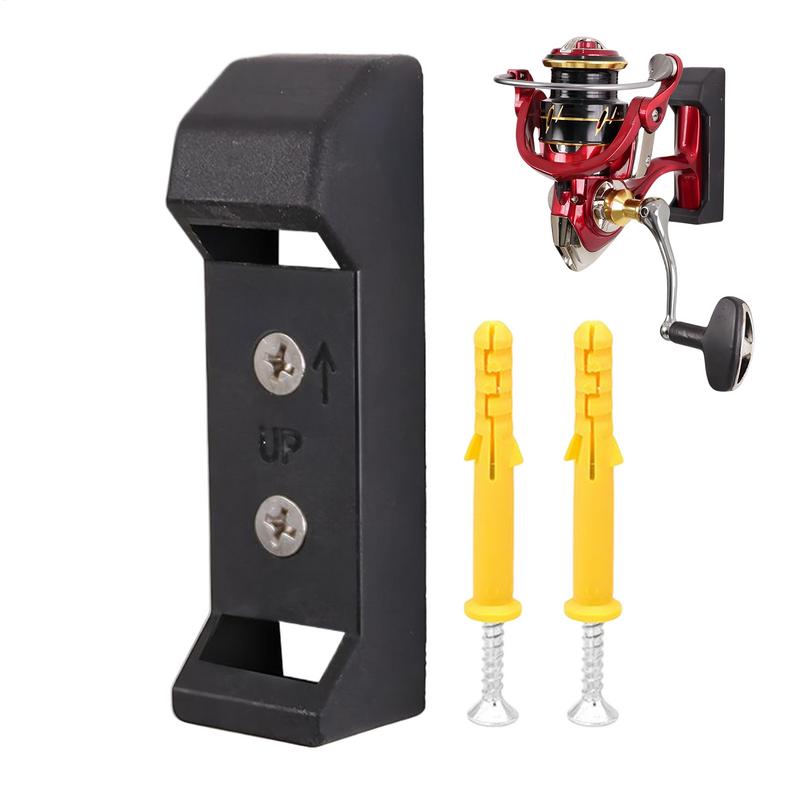 Fishing Reel Holder Wall Mount Rack Reel Storage Holder Display Stand with Screws Fishing Accessories for Garage Organization