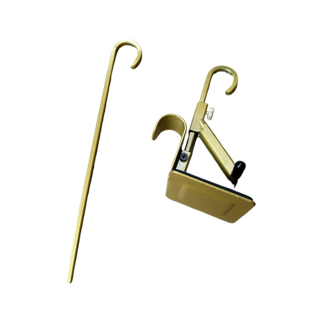 Iron Double Delight Metal Hanger For Christmas Stockings And Flower Wreaths – Organized Festivity