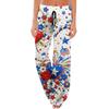 Women's Fashion Loose-Fit Drawstring Elastic Waist Casual Printed Pants