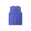 Anta Kyrie Series Letter Logo Printed Round Neck Pullover Vest Unisex Vests Light-Lavender 172421113-1