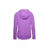 Under Armour Recover Casual Fleece Hooded Training Sweatshirt Women sweatshirt Purple 1356346-568
