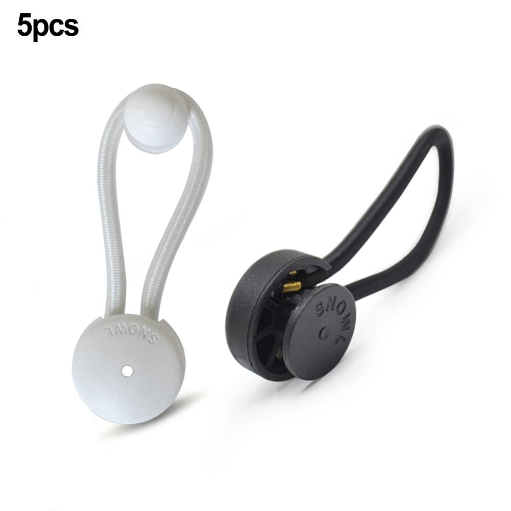 5pcs Shock Cord Fastener Bungee Cord Clip With Knob For Tent Boat Yacht RV Cover Knob For Marine Boat RV Caravan Truck Car Cover