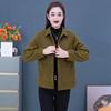 2025 New Style Corduroy Jacket for Middle-aged Women: Autumn/Winter Long Sleeve Versatile Top