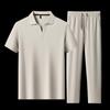 ROMON Men's Cool-Touch Polo & Pants Set