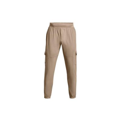 Solid Color Stretch Training Knit Pants Men Pants Brown 1380358-236