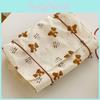 Cute Bear Makeup Bag With Large Capacity And Foldable Design For Travel And Daily Use