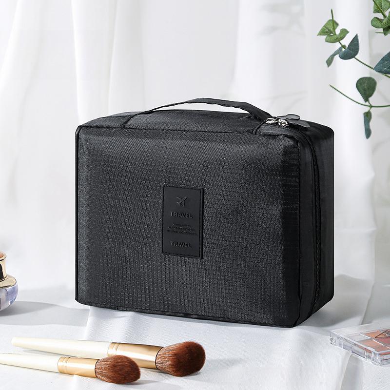 Large Capacity Korean Style Portable Travel Toiletry Bag Multifunctional Square Cosmetic Organizer KTB