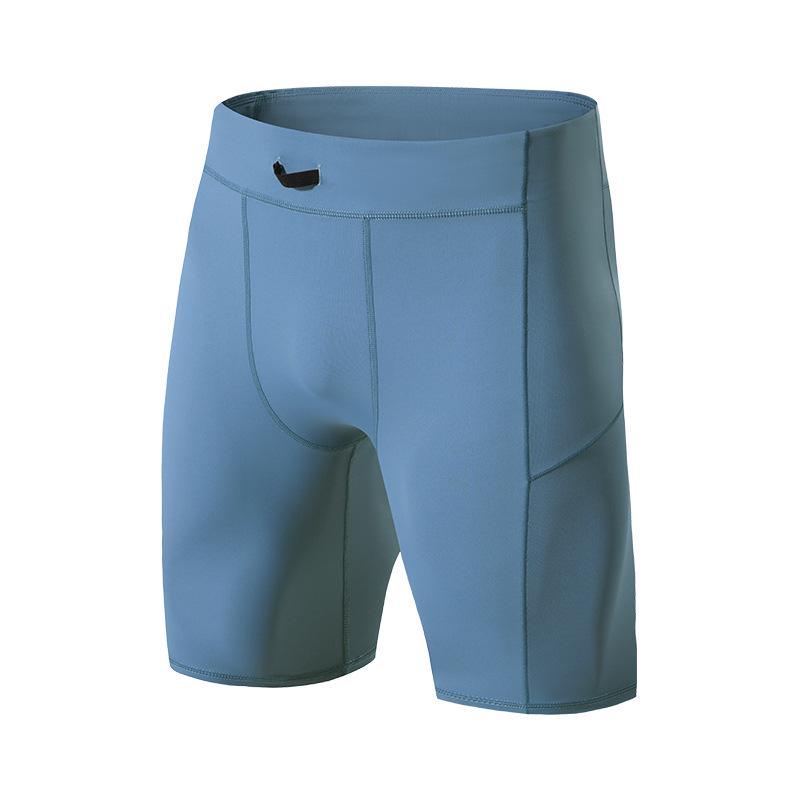 Men's Quick-Dry Breathable Sports Compression Shorts for Running & Mountaineering