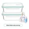 ZhiShi Glass Heating Lunch Box Set