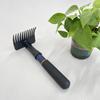 Detachable Dense-Tooth Garden Rake for Leaves, Grass, and Potted Plants