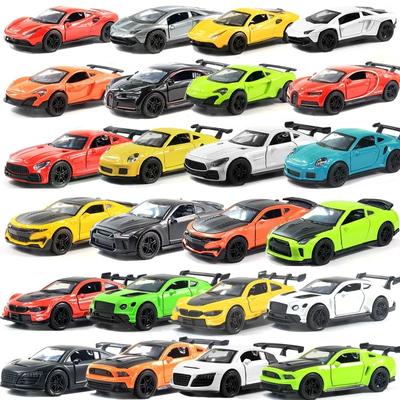 Simulação de Modelo de Liga 1/36 Puxar para Trás Brinquedo Infantil Carro Esportivo