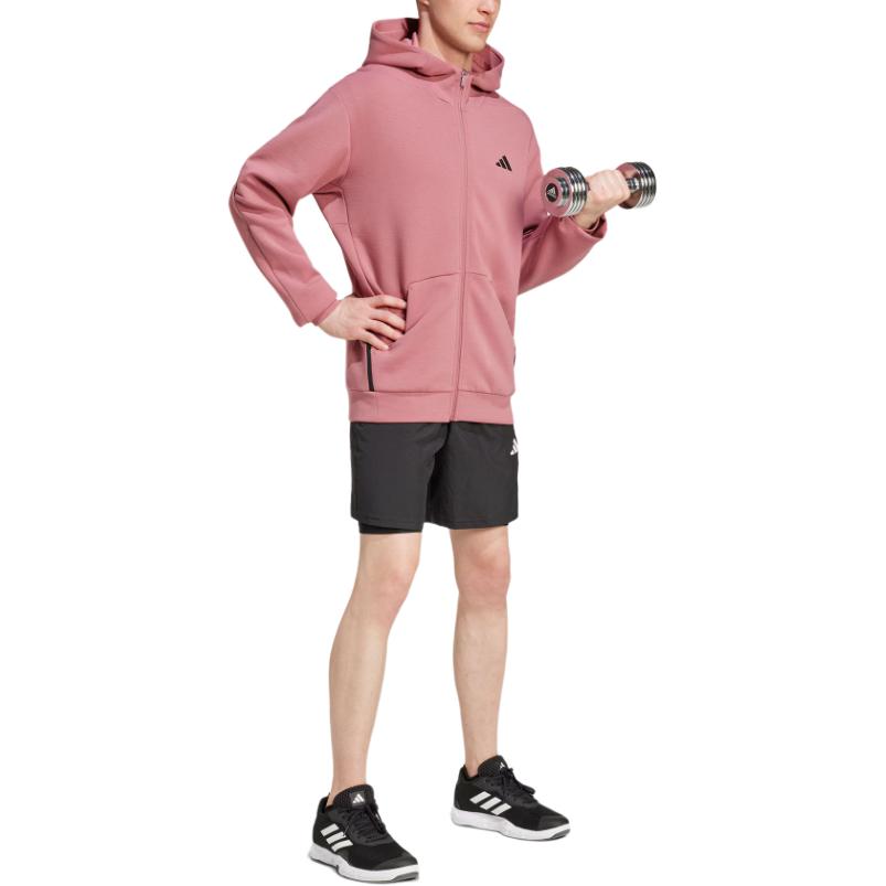 adidas AEROREADY FW24 Jacket Men's Pink IY1132