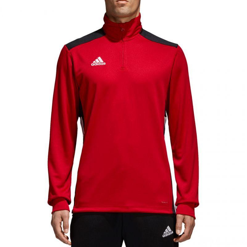 Adidas Regista 18 Training M Color Block Striped Comfortable Soft Skin-Friendly Stand Collar Long Sleeve Sweatshirt Men sweatshirt Red CZ8651