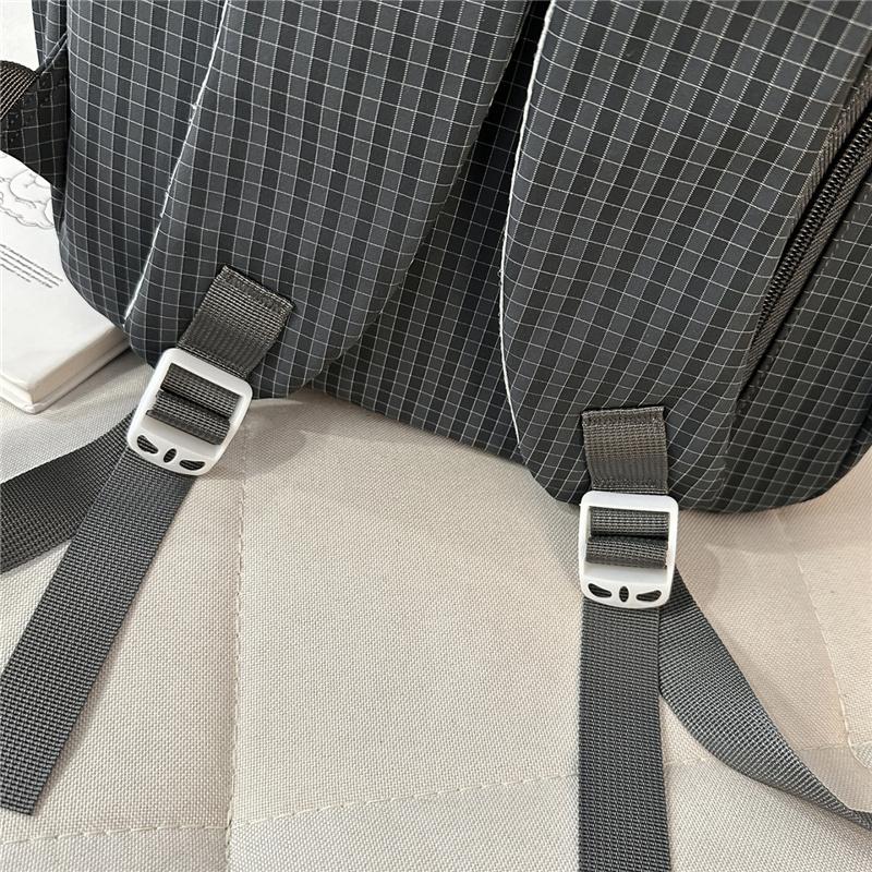 Plaid Women's Travel Backpack Student Class Backpack