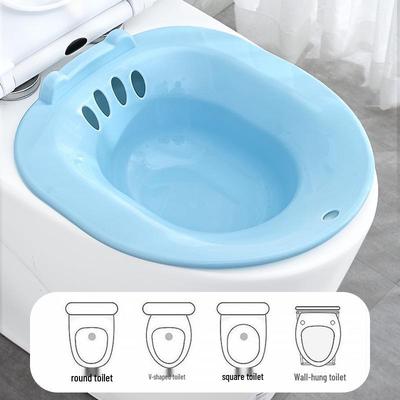Transparentes Damen-Bidetbecken - No-Squat-Design für einfache Intimpflege