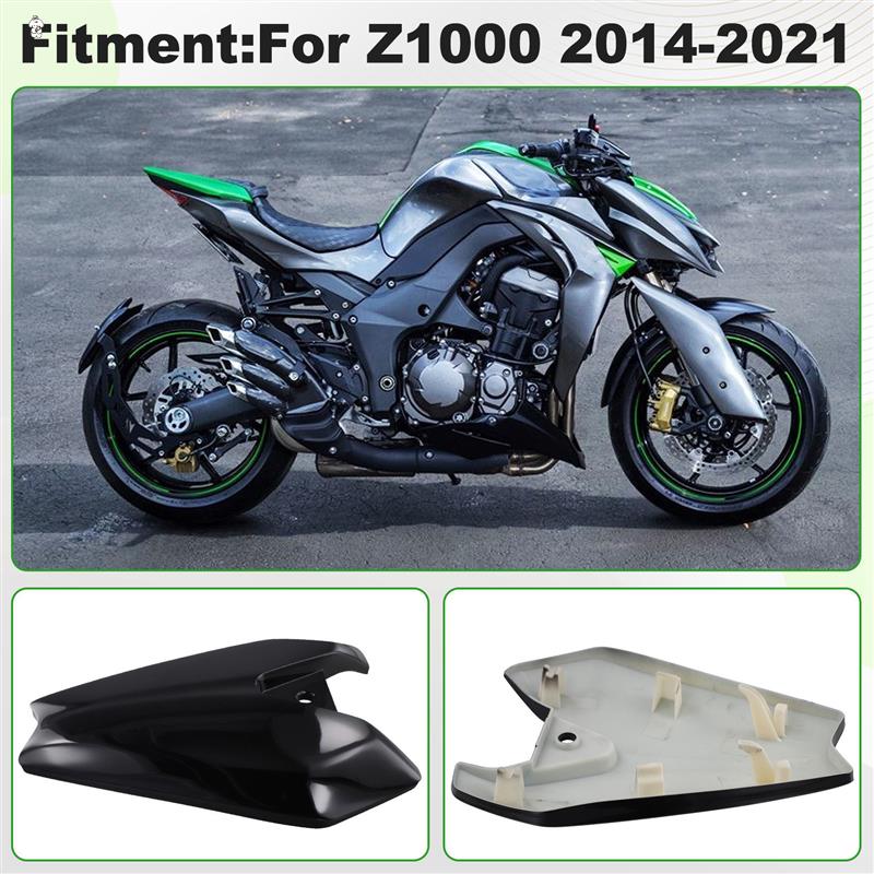 Motorcycle Rear Fairing Motorcycle Back Hump Forkawasaki Z1000 Rear Seat Cowl Cover Motorcycle Pillion Bright Black