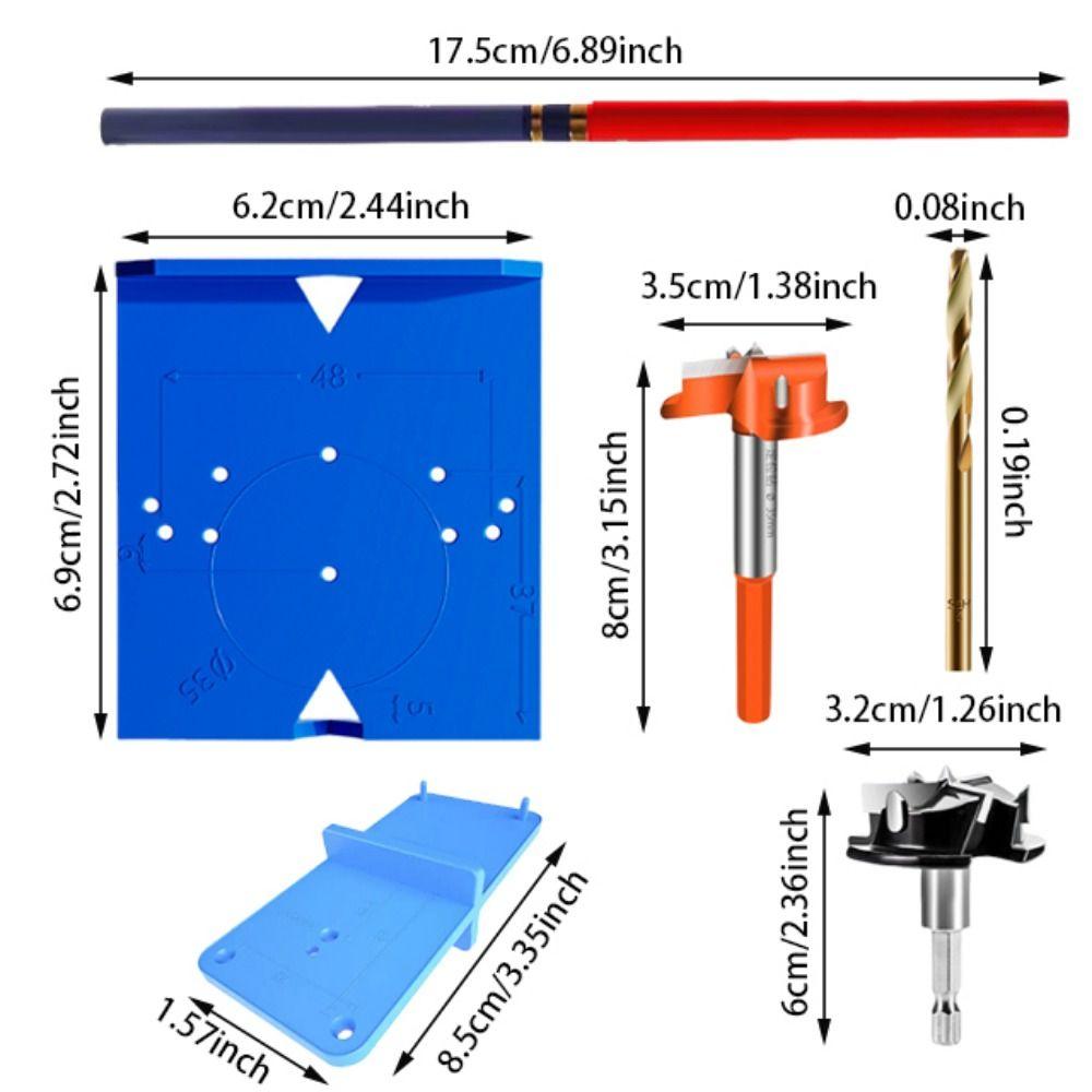 3/4Pcs Hinge Hinge Positioning Tool Hinge Installation Tool  Woodworking Projects