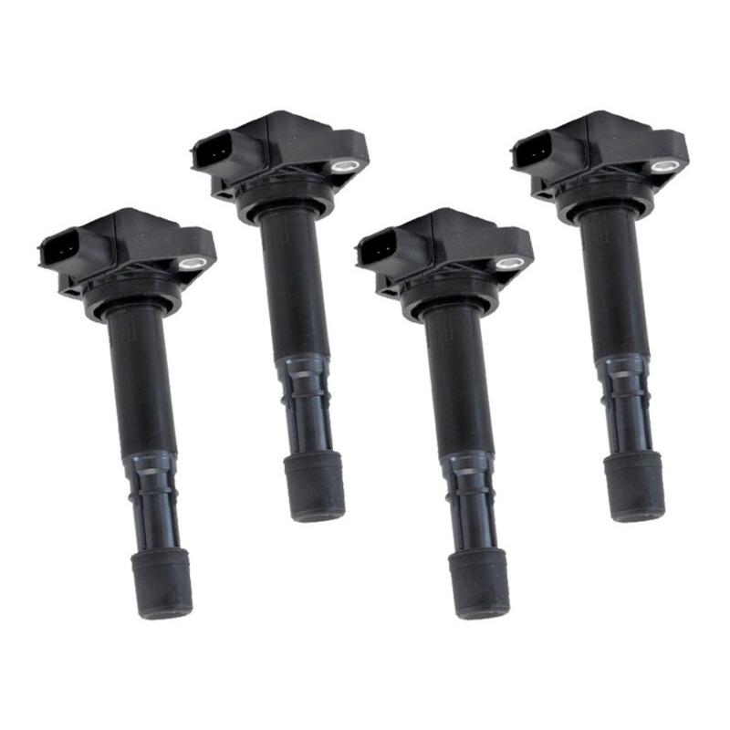 4pcs 30520-PGK-A01 Ignition Coil For HONDA CIVIC PILOT RIDGELINE ACURA EL MDX 1.7-3.7L 2001-2009 30520-PVF-A01 099700-072