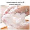 Savon artisanal pour le visage et le bain - Parfum lait - Huiles essentielles pour le contrôle du sébum et l'hydratation - Pour un nettoyage doux et une peau douce.