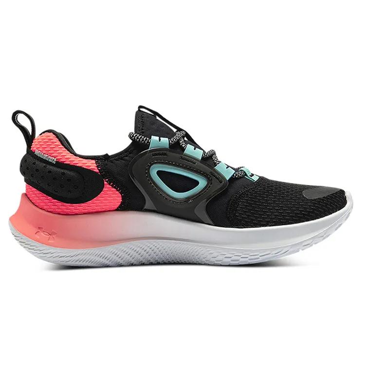 Under Armour Flow Velociti 'Black Bright Orange' Women's (Unisex) Running Shoes 3025269 002