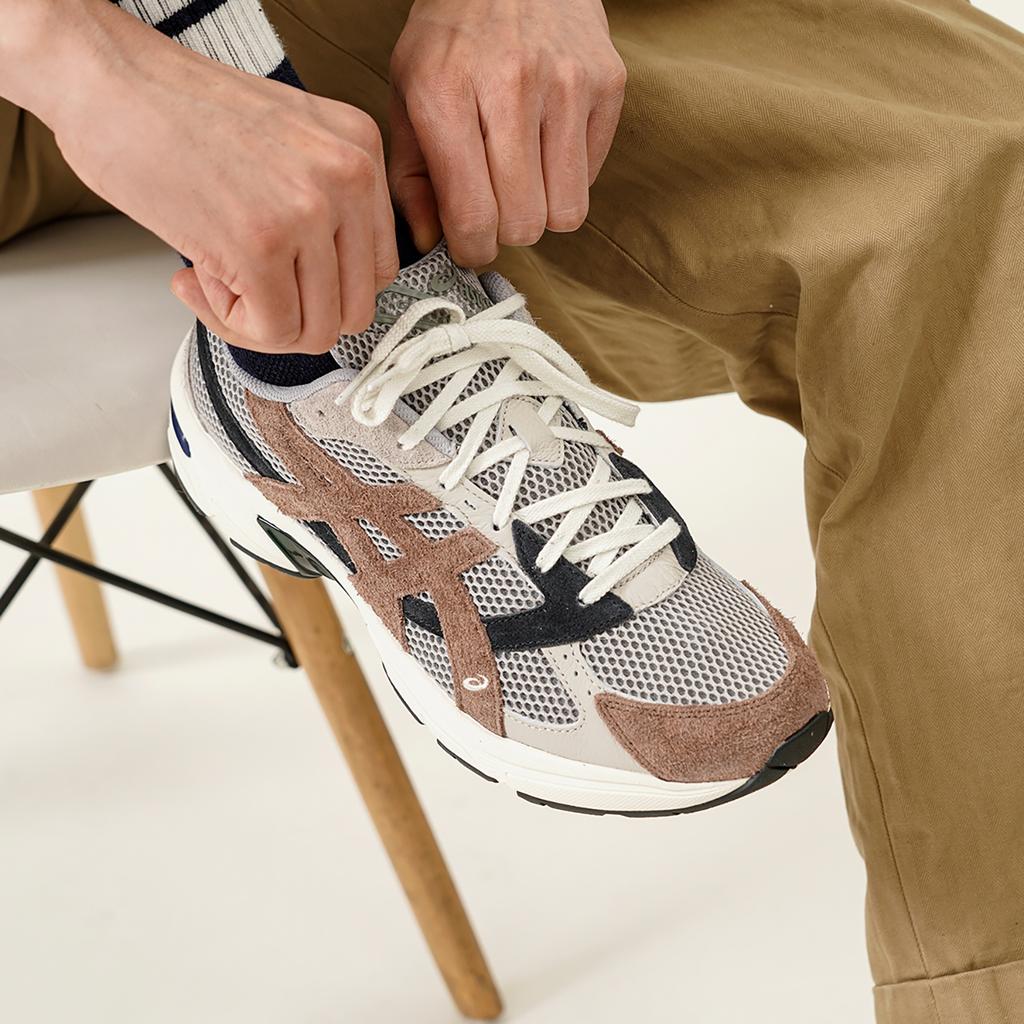 HAL STUDIOS X ASICS Gel 1130 Earth Men Sneakers Grey Smoke-Grey Mink 1201A487-020