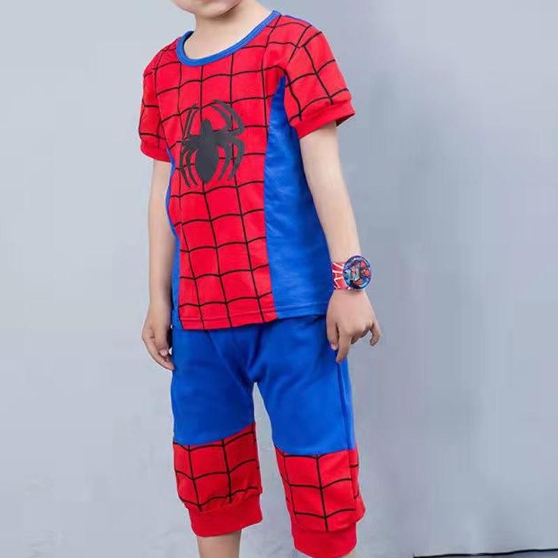 In-Stock Marvel Boys' Summer Cotton Sports Suit