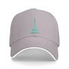 Sommer Paris Grün Eiffelturm Muster Baseballkappe Outdoor Sport Streetwear Druck Hip Hop Hüte Unisex Unisex Hochwertige Kappen