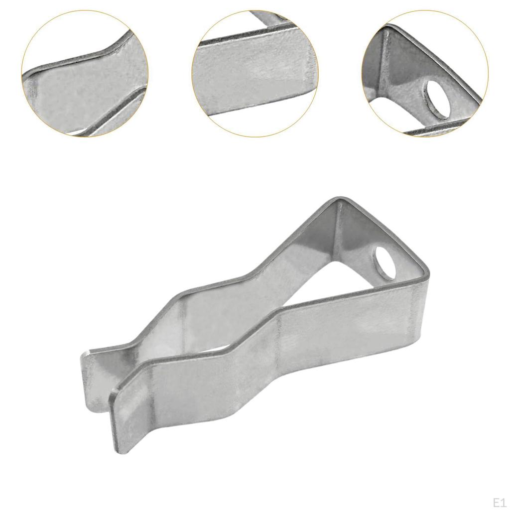 15x Podstawa Lampy Uchwyt Zaciski Rurkowe Akcesoria Montażowe Zacisk Stały Klipsy do Lamp LED Ogrzewanie Podczerwone