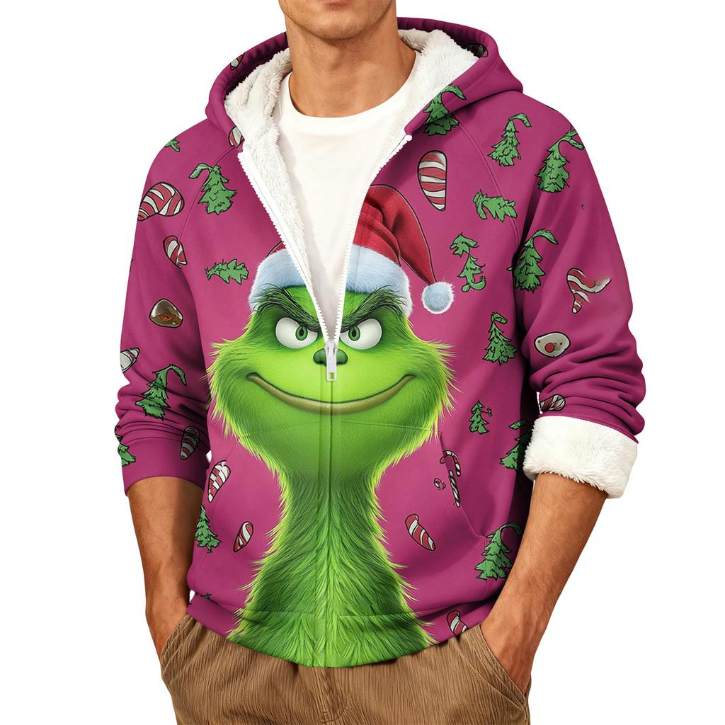 Men's Casual Warm Hooded Jacket