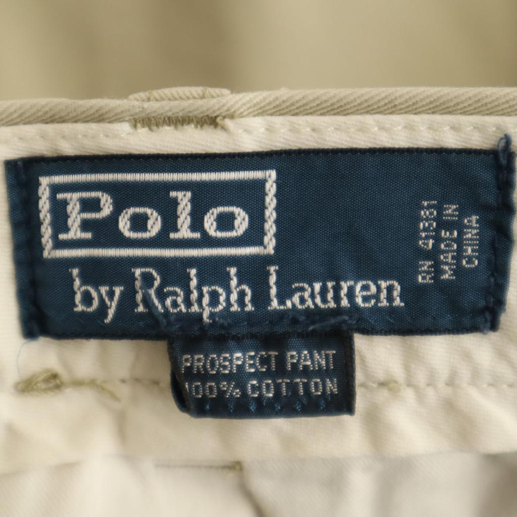 Polo by Ralph Lauren 90s Old Chino Pants W34 Beige Men's Used