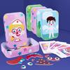 Magnetic Dress Up Puzzle Toy BPA Free Safe Expression Changing Game for Kids 3+ Kindergarten Activity Reward Gift
