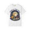 Home Is The Wild Camping Scene T-Shirt | Tent Campfire Moon Forest